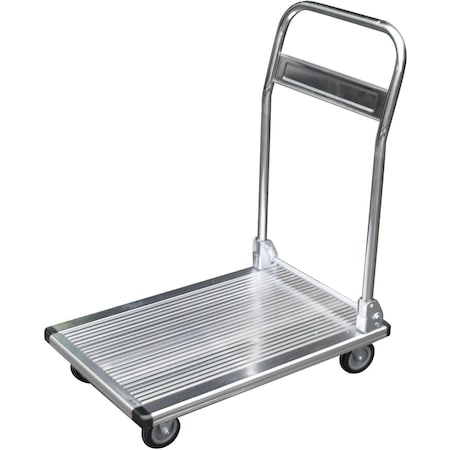Global Industrial Folding Platform Truck, Aluminum, 29 x 19, 400 lb. Capacity 241419